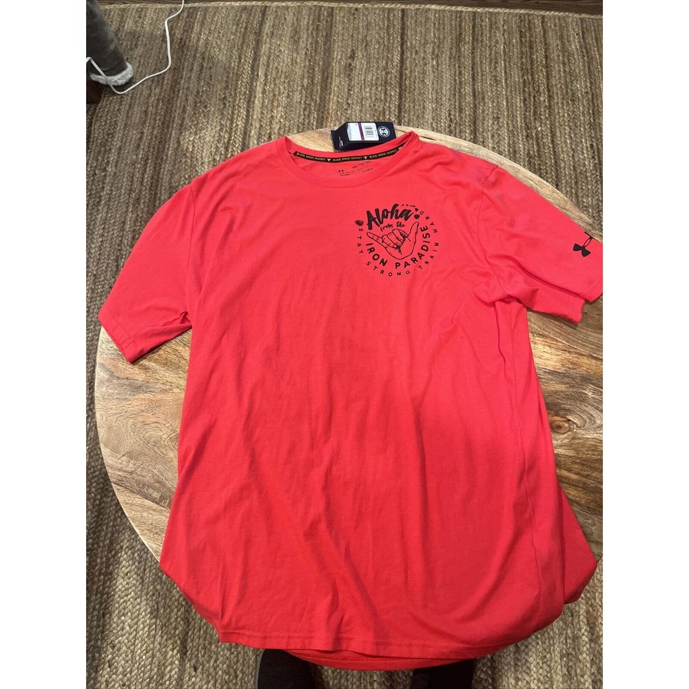 Reebok Iron Paradise Tee Men's T-Shirt - Red 2XL